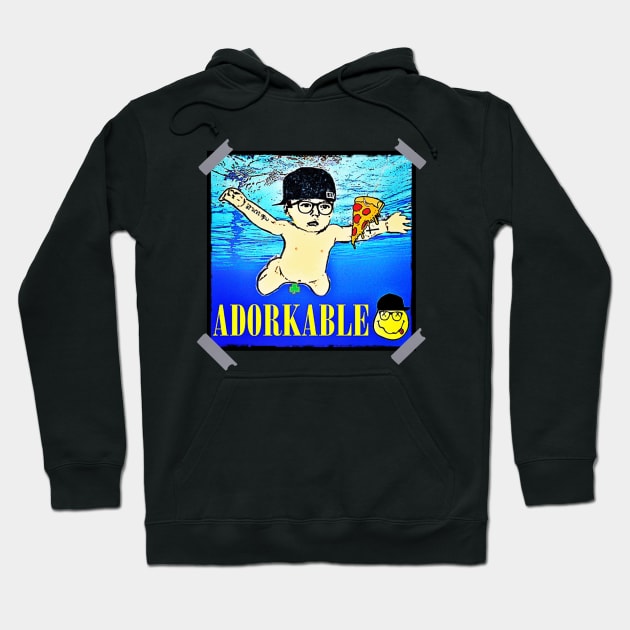 Adorkable Album Cover Hoodie by adorkabledustinwood